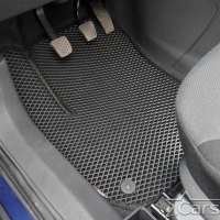 Автомобильные коврики EVA на Opel Zafira B 3 ряда (2005-2014) 