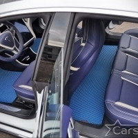 Автомобильные коврики EVA на Tesla Model S (2012->) 