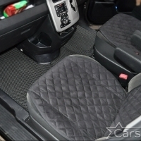 Автомобильные коврики EVA на Toyota Noah-Voxy II пр.руль (2007-2015) 2 ряд - без прохода