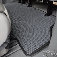 Коврики текстильные на Toyota Sienna III 6 мест (2010-2020)