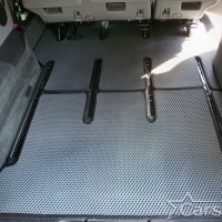 Коврики текстильные на Mercedes-Benz Viano W639 без столика (2003-2014)