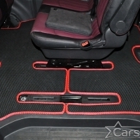 Коврики текстильные на Mercedes-Benz Viano W639 без столика (2003-2014)