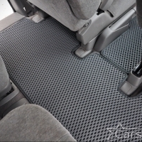 Коврики текстильные на Mazda MPV II 3 ряда (1999-2006)