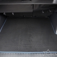 Коврики текстильные на Toyota Land Cruiser Prado 150 рестайл 3 ряда (2013->)