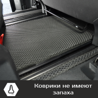 Коврики текстильные на Opel Zafira Life 8 мест Long (2019-2025) 