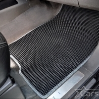 Двухслойные коврики EVA на Infiniti QX56 I 3 ряда (2004-2010)