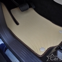 Двухслойные коврики EVA на Mercedes-Benz GL-klasse II X166 3 ряда (2012-2015)