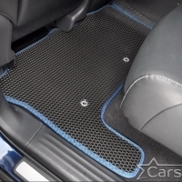 Двухслойные коврики EVA на Nissan Patrol VI Y62 3 ряда (2010->)