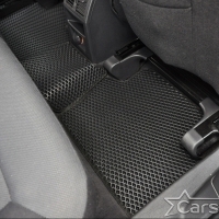 Двухслойные коврики EVA на Opel Zafira B 3 ряда (2005-2014) 