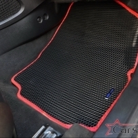 Двухслойные коврики EVA на Ford Galaxy II рестайл 3 ряда (2010-2015)