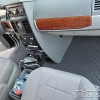 Автомобильные коврики EVA на Chrysler Grand Voyager V (2008->) 2 ряд: кресла 1+1 убираются в пол