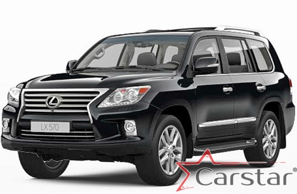 Текстильные коврики для Lexus LX III 570 рестайл (2012-2015)
