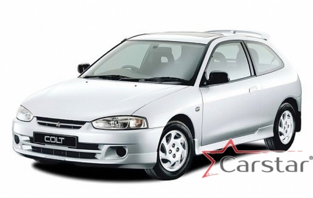 Двухслойные коврики EVA для Mitsubishi Colt V (1996-2003)