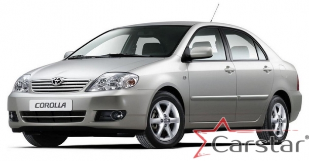 Двухслойные коврики EVA для Toyota Corolla E120,130 IX (2000-2006)