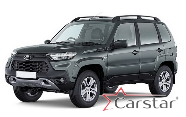 Двухслойные коврики EVA для Lada Niva Travel (2020->)