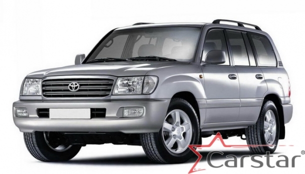 Двухслойные коврики EVA для Toyota Land Cruiser 100 (1998-2007)