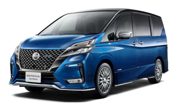 Автомобильные коврики EVA для Nissan Serena V C27 пр.руль (2016-2022)
