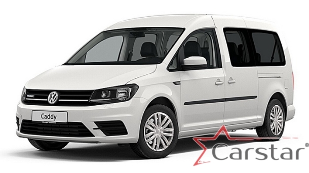 Текстильные коврики для Volkswagen Caddy IV Maxi (2015->)