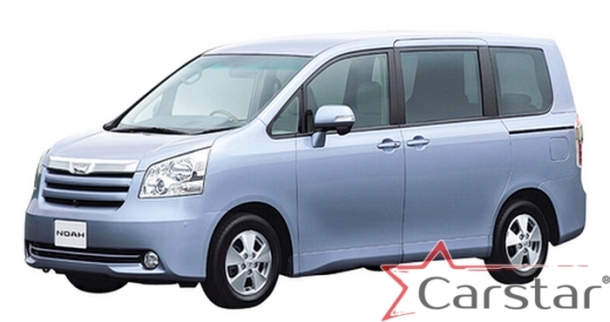 Двухслойные коврики EVA для Toyota Noah-Voxy I пр.руль (2001-2007)