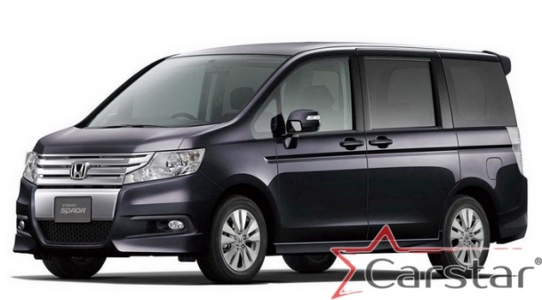 Двухслойные коврики EVA для Honda Stepwgn IV пр.руль (2009-2015)