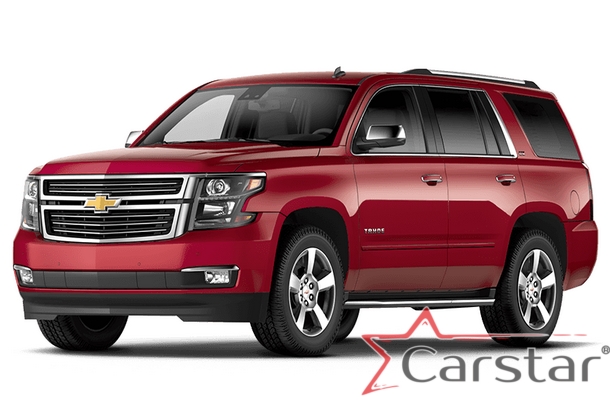 Двухслойные коврики EVA для Chevrolet Tahoe IV 3 ряда (2014->)