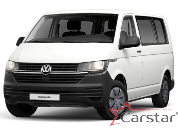 Двухслойные коврики EVA для Volkswagen Transporter T6.1 рестайл (2019->)