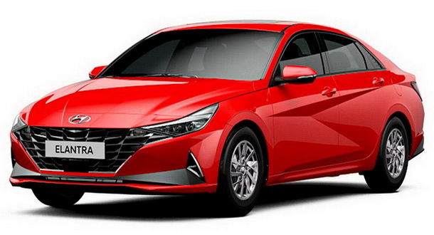 Двухслойные коврики EVA для Hyundai Elantra VII (2020->)