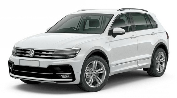 Двухслойные коврики EVA для Volkswagen Tiguan II (2016-2021)
