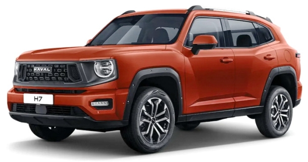 Двухслойные коврики EVA для Haval H7 (2024->)