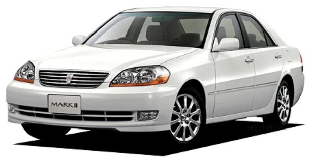 Двухслойные коврики EVA для Toyota Mark II IX пр.руль (2000-2007)