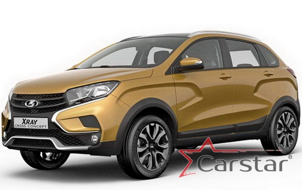 Автомобильные коврики EVA 3D для Lada Xray (2015->)