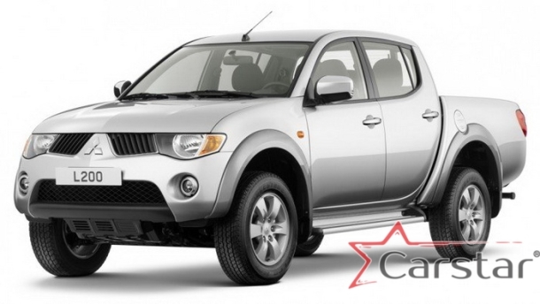 Автомобильные коврики EVA 3D для Mitsubishi L 200 IV (2006-2015)