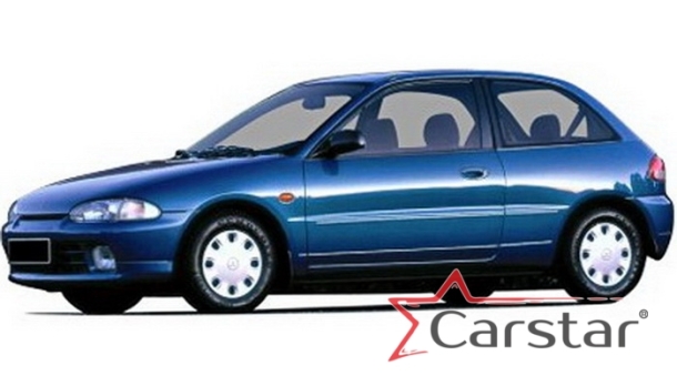 Автомобильные коврики EVA 3D для Mitsubishi Colt IV (1992-1996)