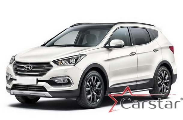 Автомобильные коврики EVA 3D для Hyundai Santa Fe III 3 ряда (2012-2018)