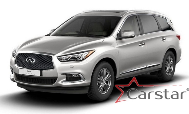 Автомобильные коврики EVA 3D для Infiniti QX60 I 3 ряда (2013->)