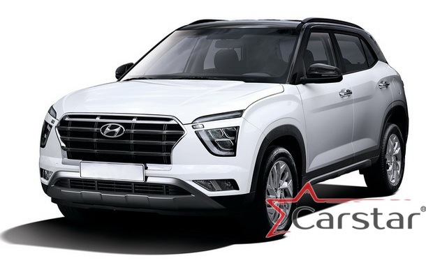 Автомобильные коврики EVA 3D для Hyundai Creta II (2021-2024)