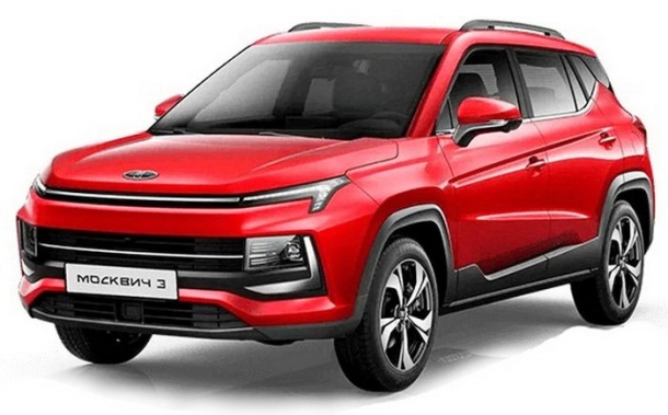 Автомобильные коврики EVA 3D для Москвич 3 (2022->)