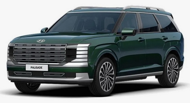 Автомобильные коврики EVA 3D для Hyundai Palisade II (2024->)
